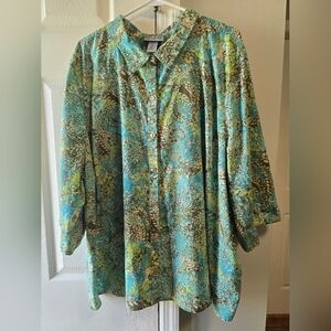 Catherines Lightweight Blouse 3x